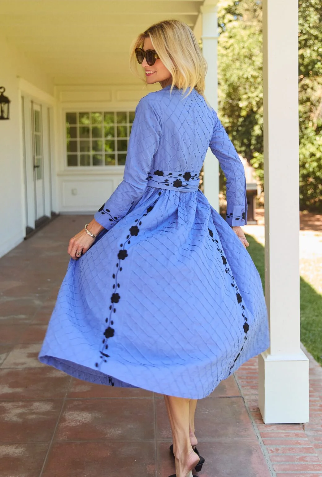 The Nicolette Dress - Periwinkle - BURU