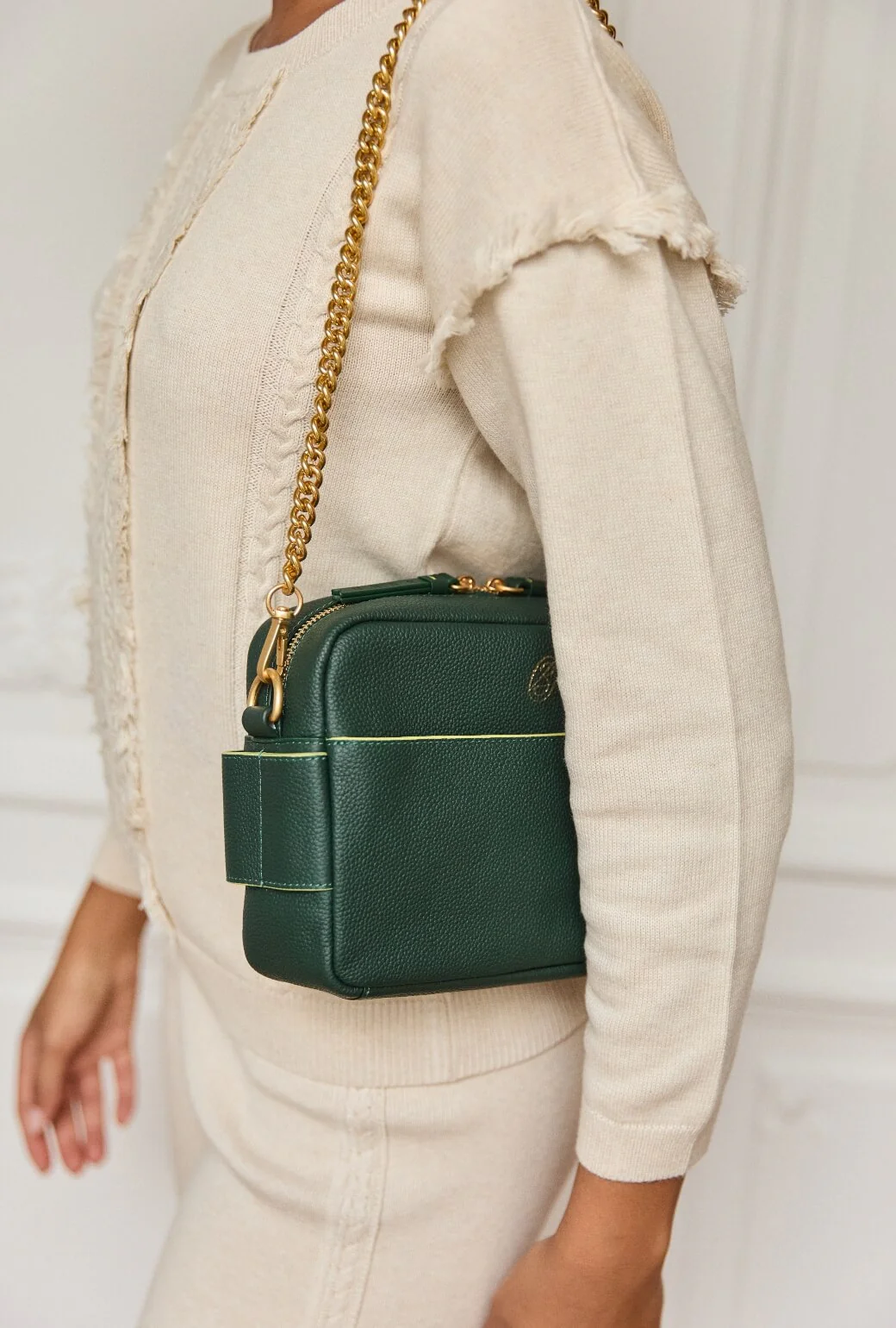 The Belmont Bag - Deep Green - BURU