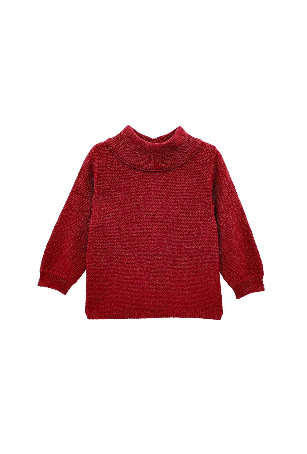 The Carlyle Sweater - Cranberry Knit - BURU