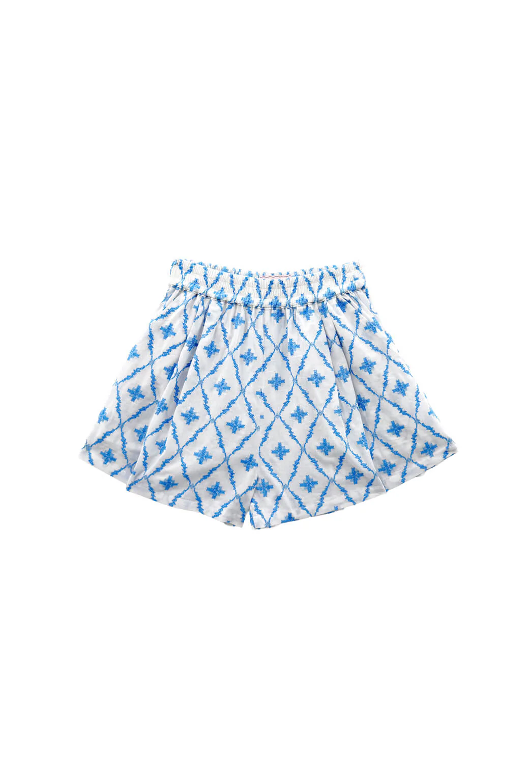 Everyday Shorts - Blue Embroidery - BURU