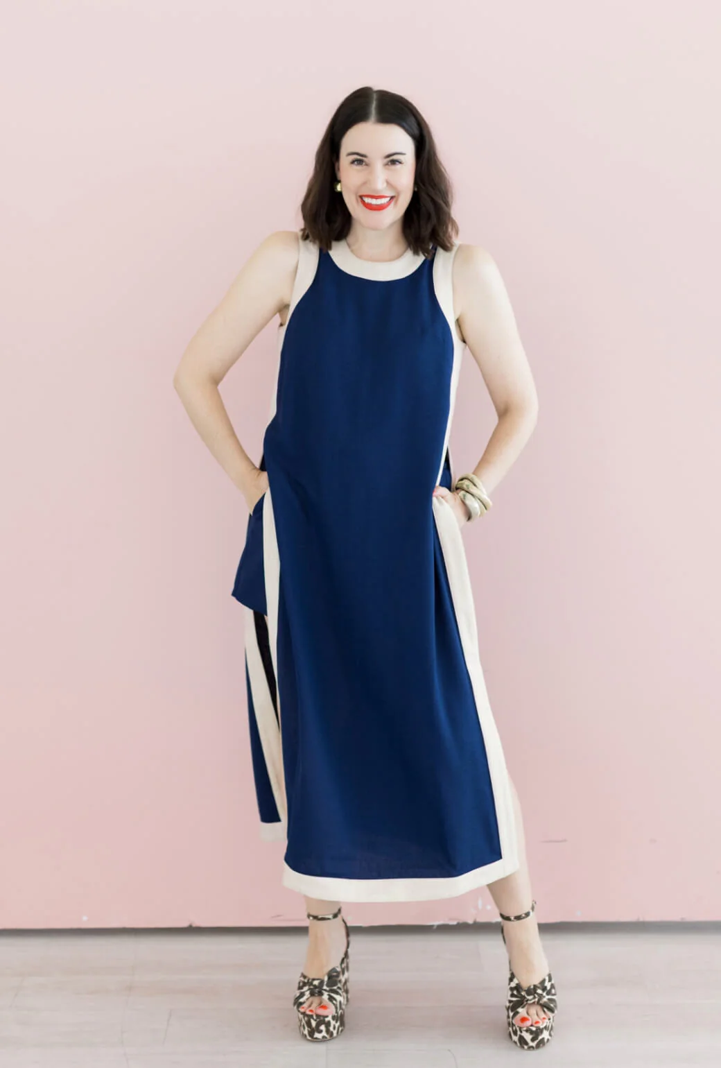 Buru x Val Bermuda Set - Navy & Taupe - BURU