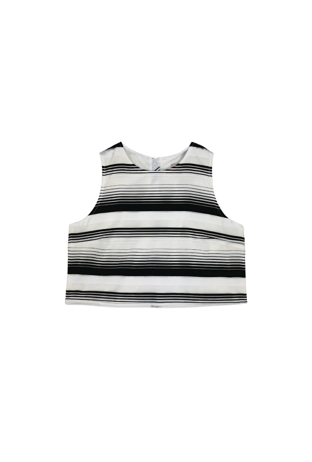 Audrey Top - Black and White Stripe - BURU