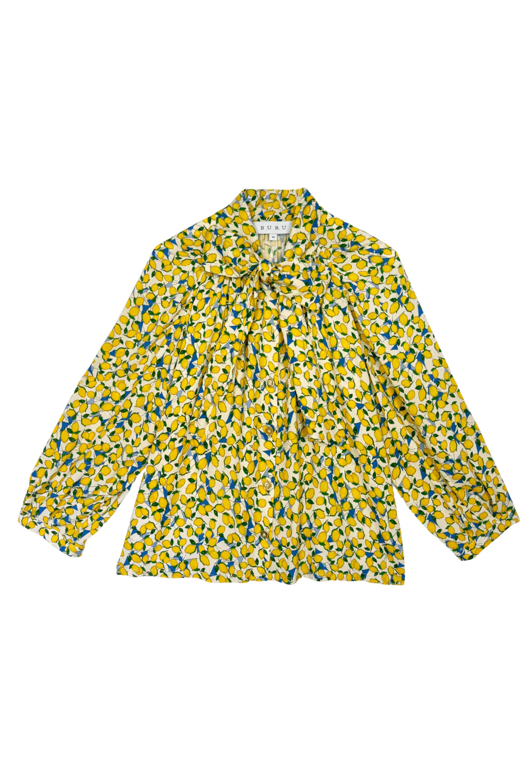 Big Bow Blouse - Limoncello - BURU