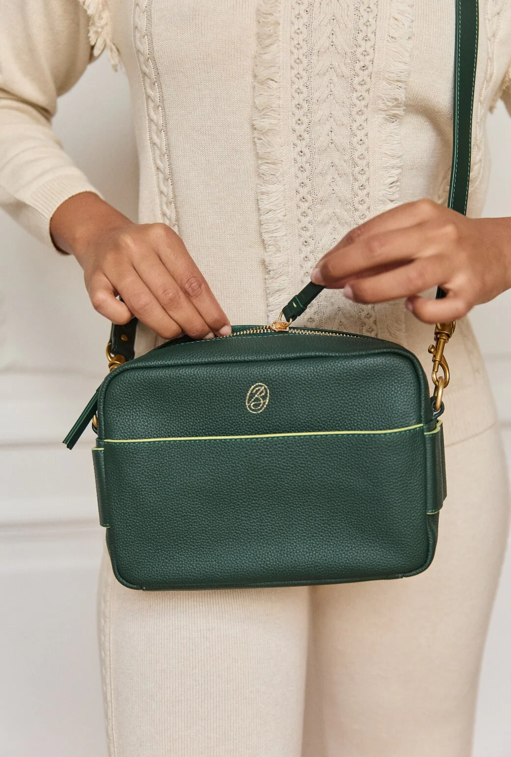 The Belmont Bag - Deep Green - BURU