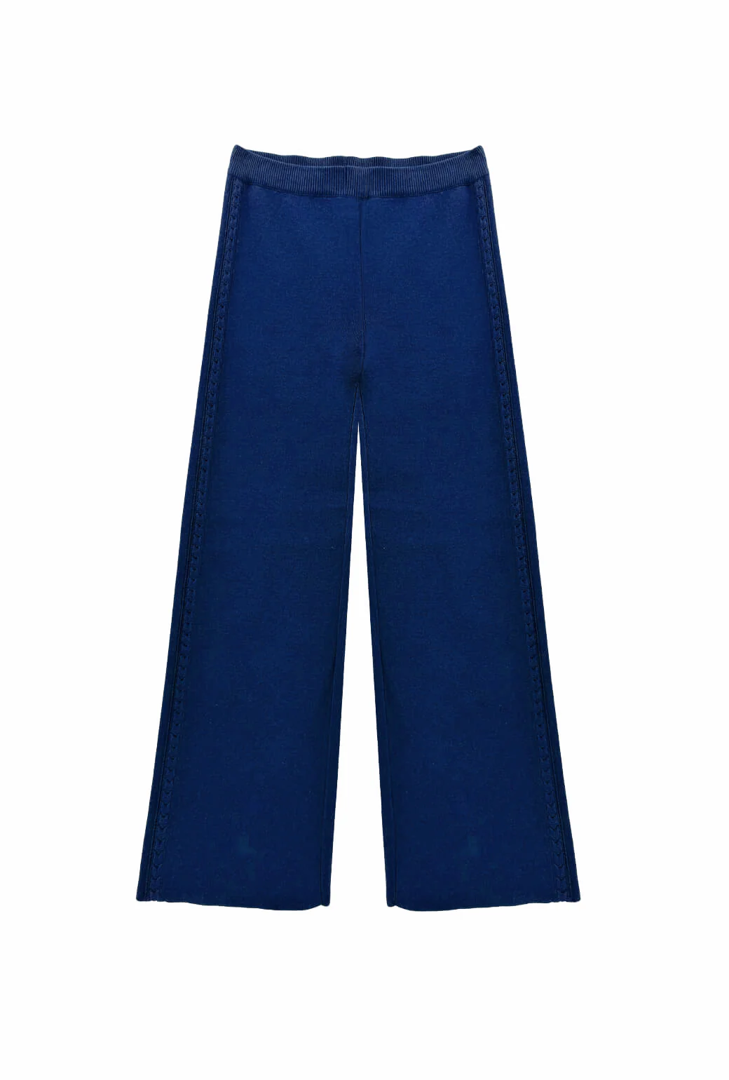 The Bee Pant - Navy Blue Knit - BURU
