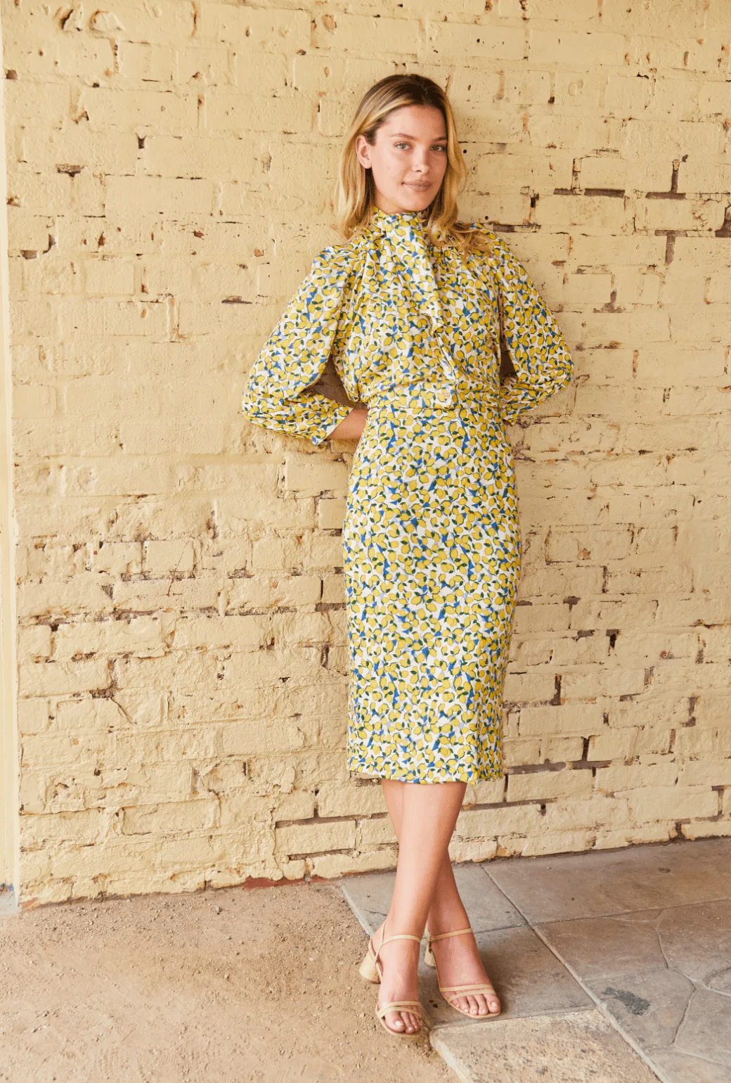 Pencil Skirt - Limoncello - BURU