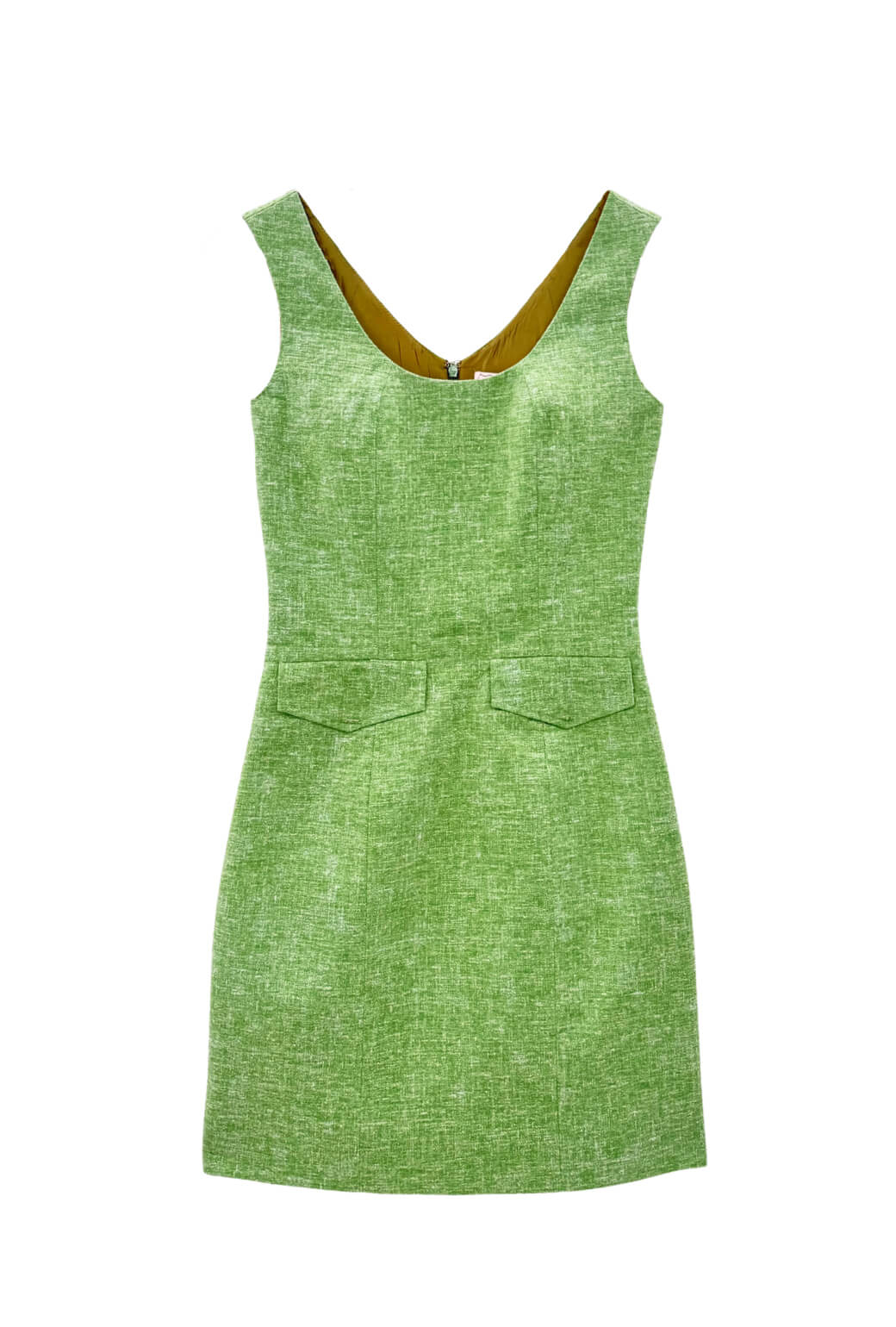 The Joan Jumper - Spring Green Tweed - BURU