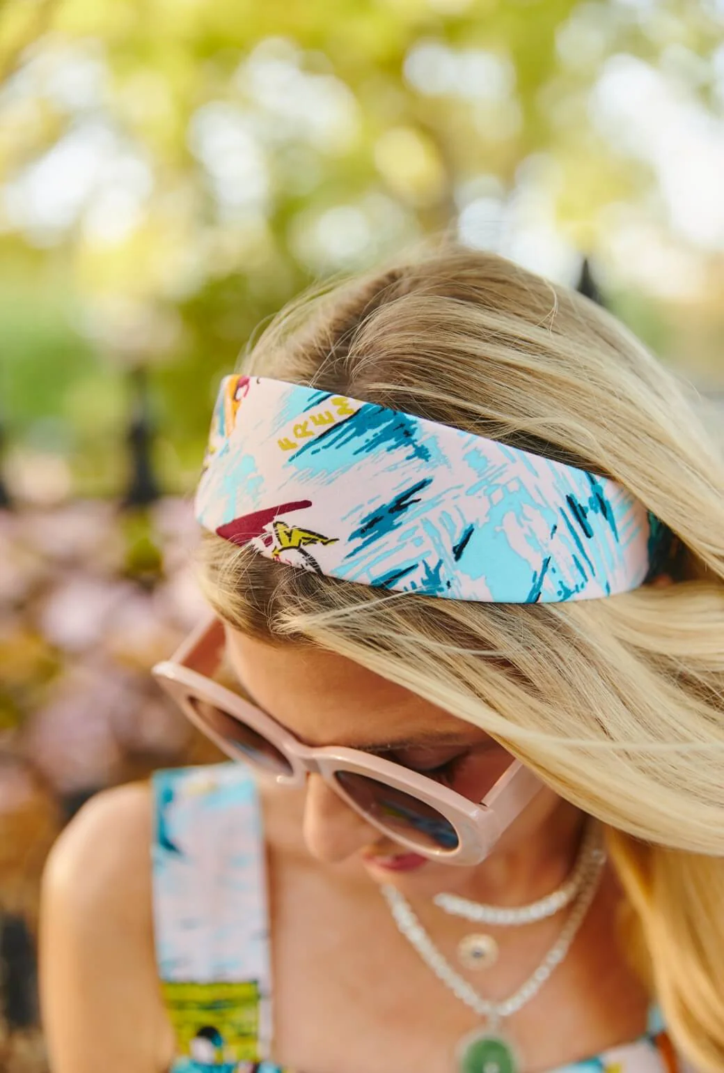 Buru x Lele Sadoughi Brigitte Headband - Paris in the Springtime - BURU