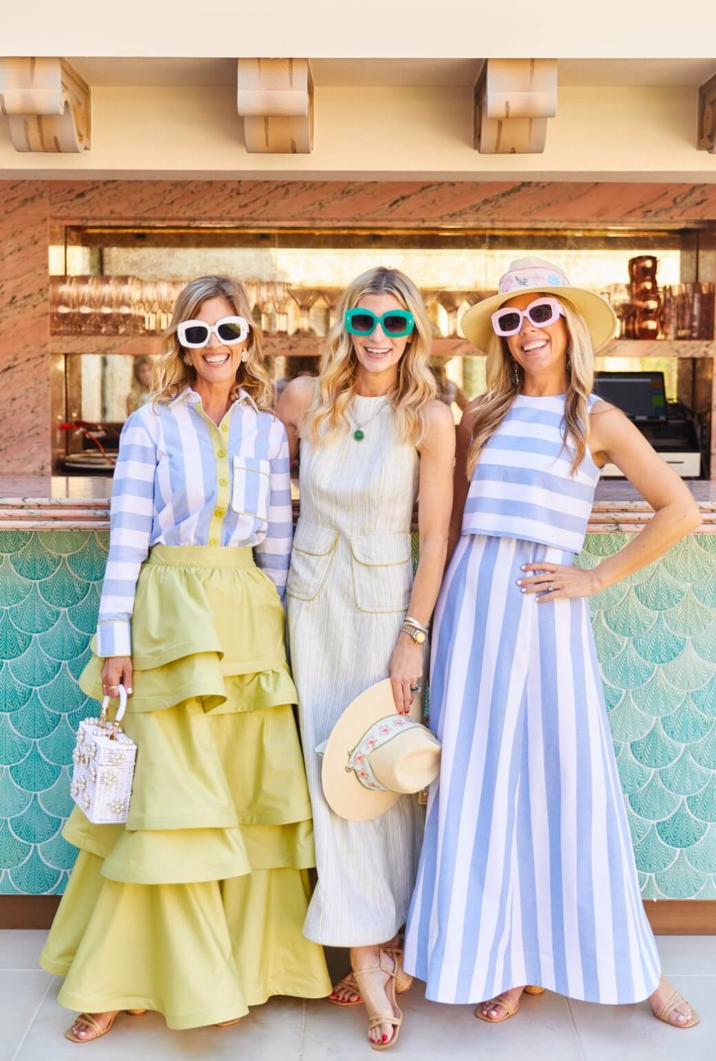 Buru x PBL Audrey Top - Cabana Stripe - BURU