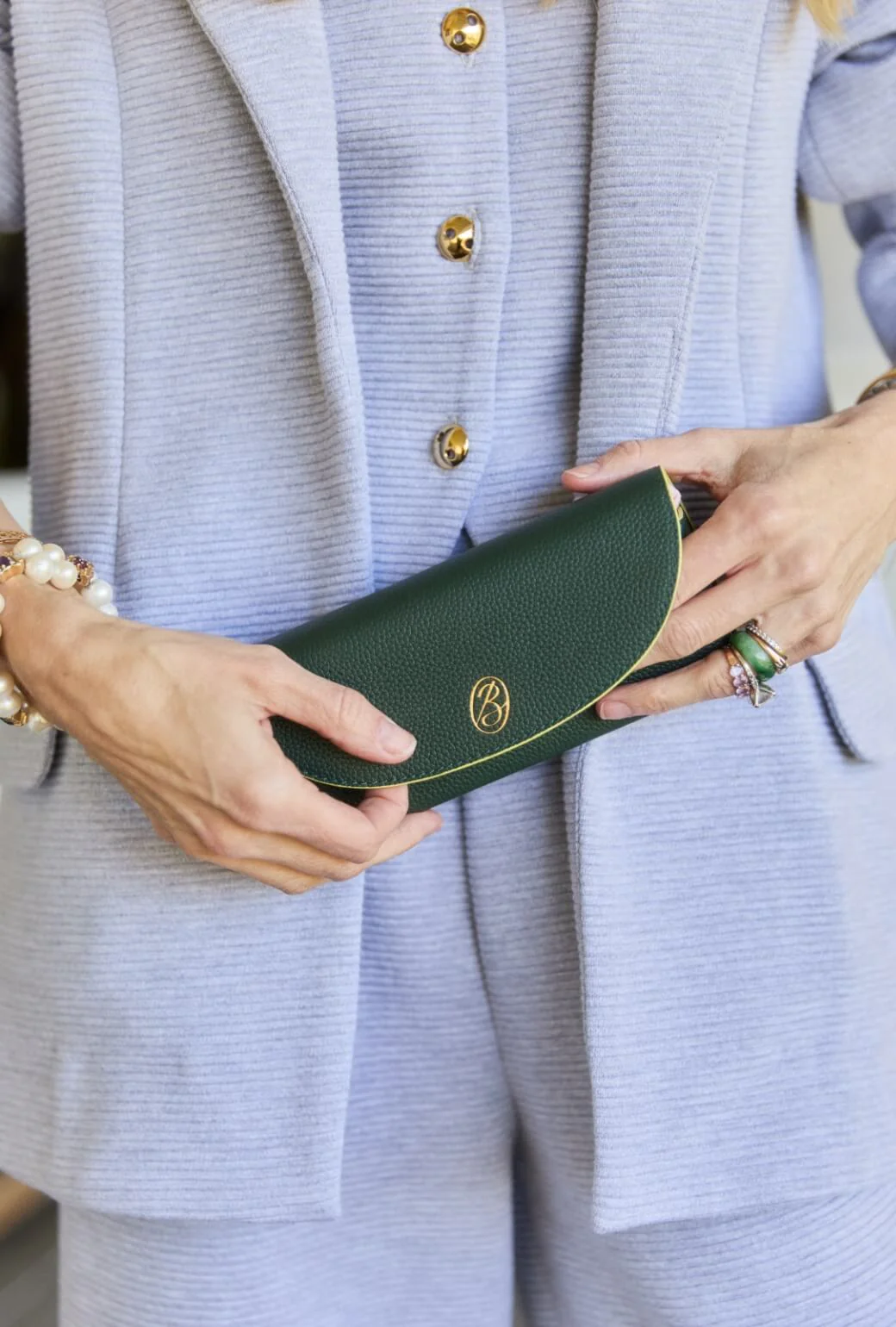 The Iris Eyewear Case - Deep Green - BURU