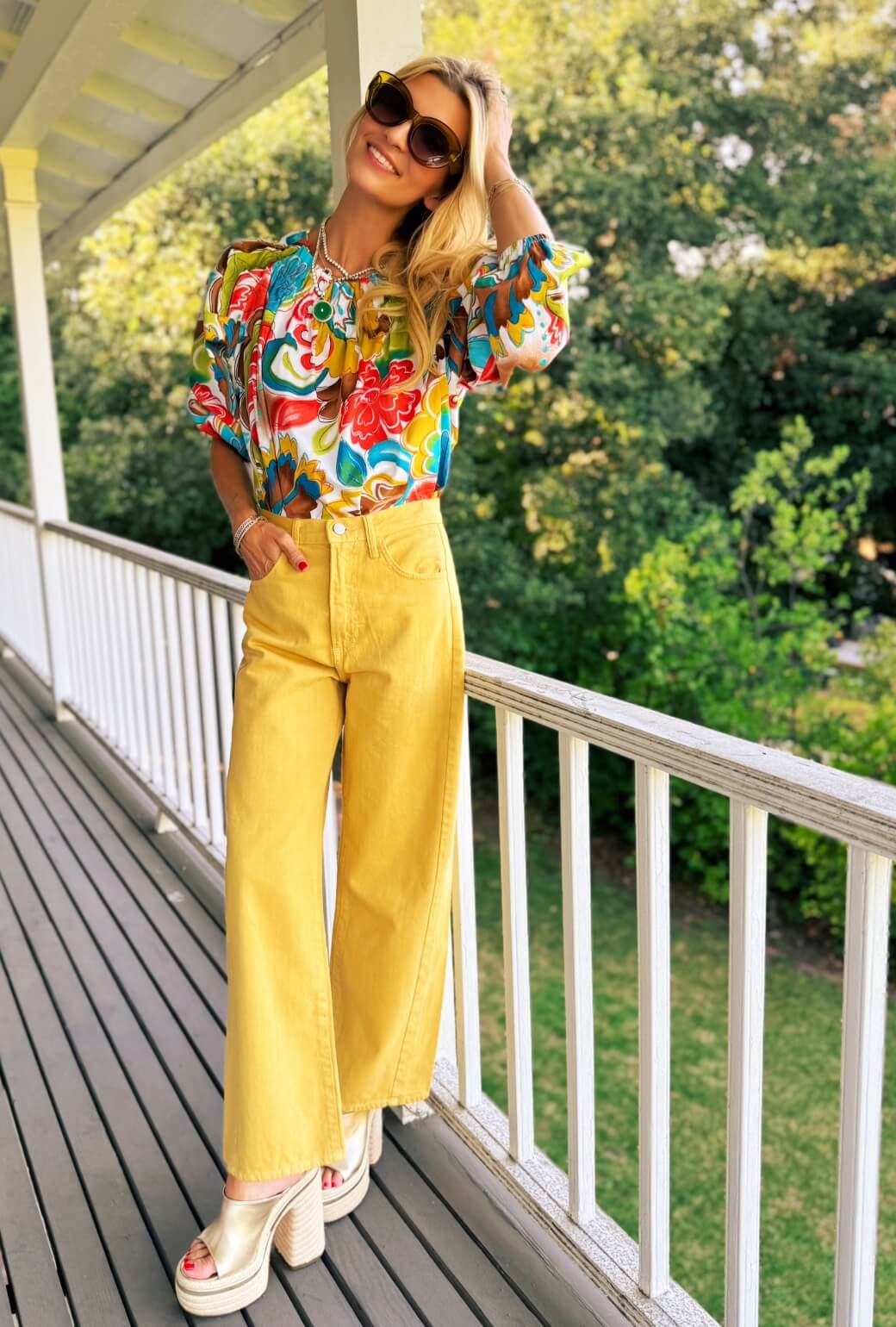 Horseshoe Jeans - Ochre - BURU