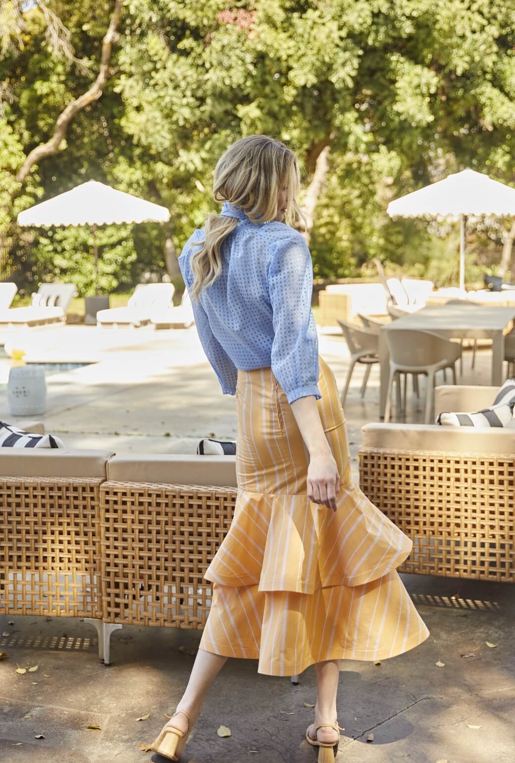 The Trumpet Teagan - Clementine Stripe - BURU