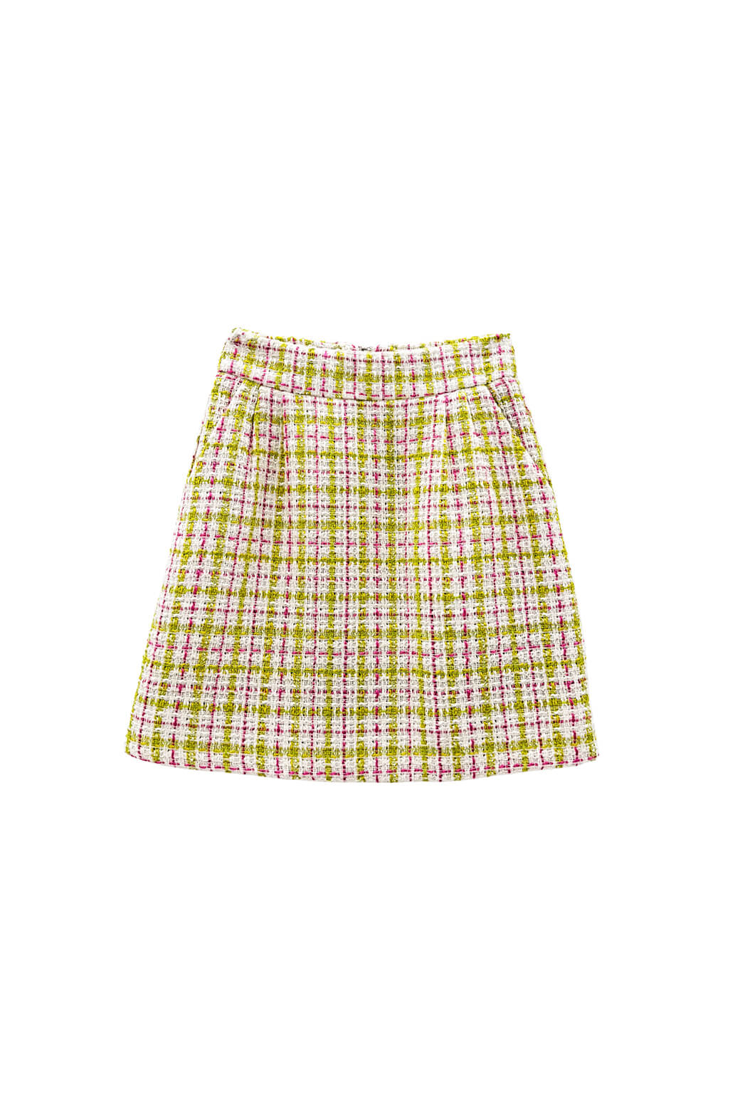 Buru x Old Soul Etiquette Maggie Mini Skirt - Spring Tweed - BURU