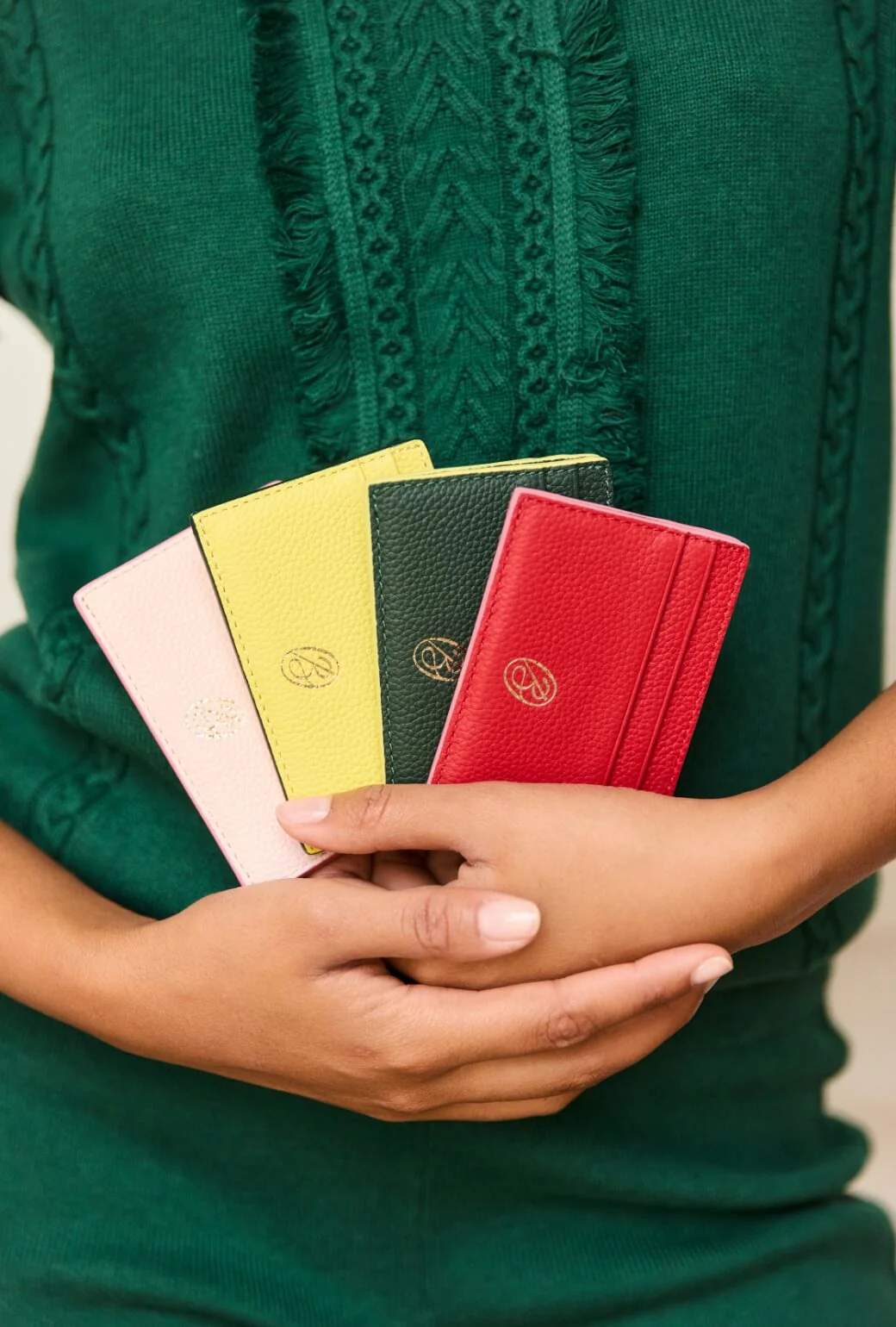 The Evelyn Card Case - Rouge - BURU