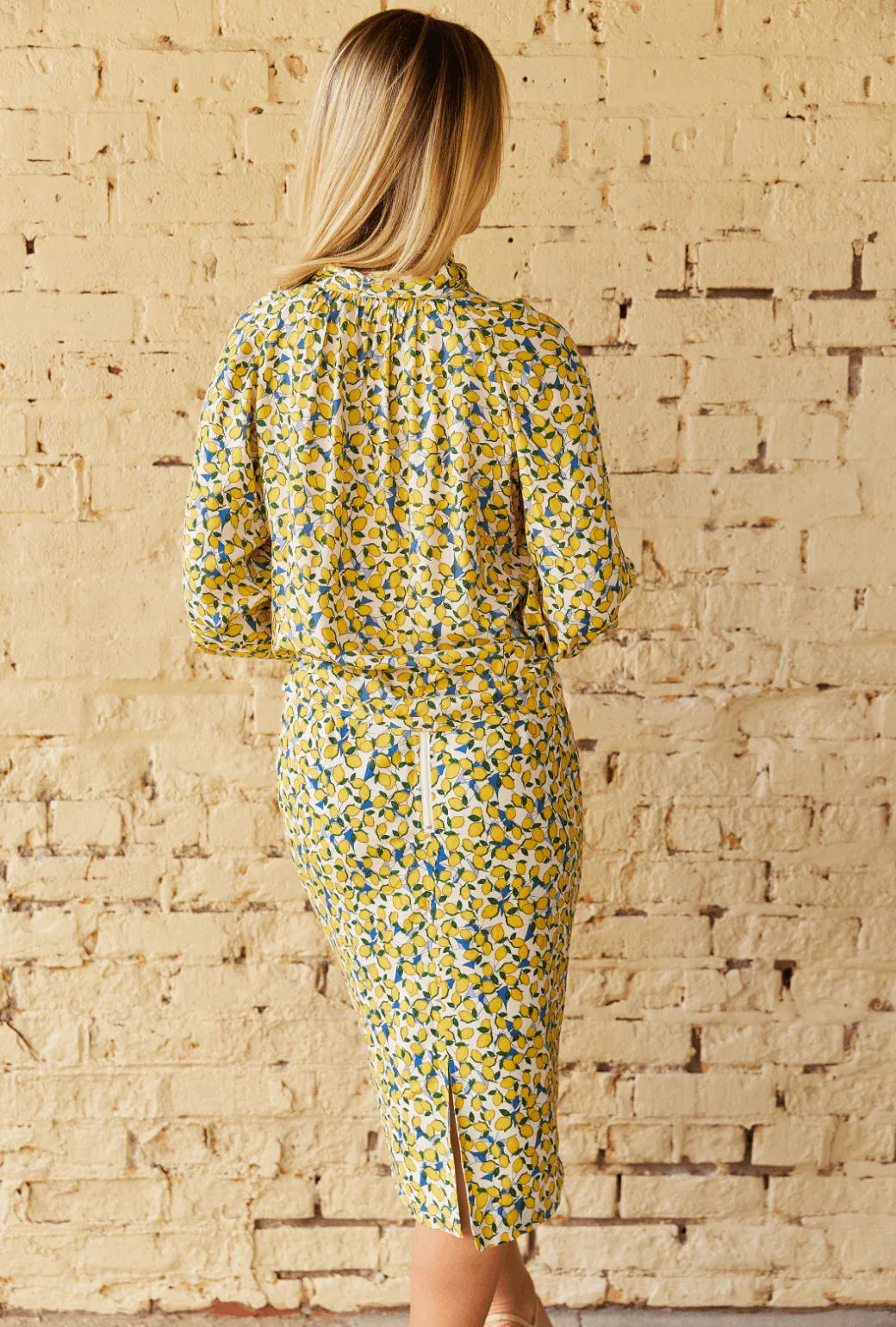 Pencil Skirt - Limoncello - BURU