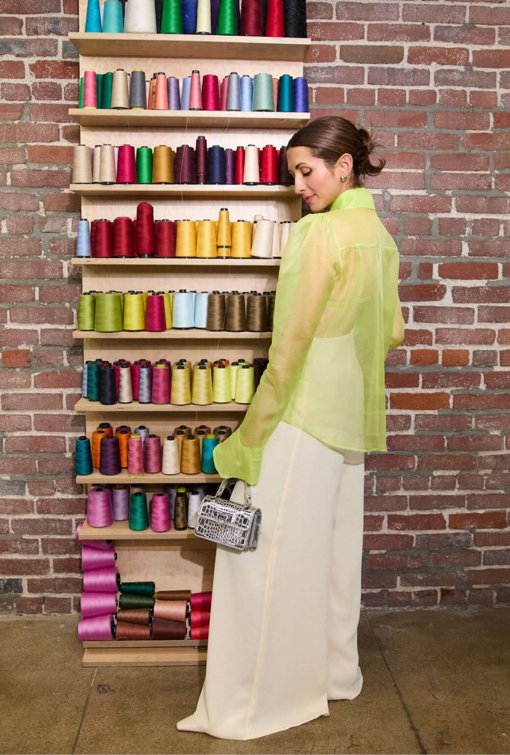 Buru x India The Picadilly Pant - Ivory - BURU