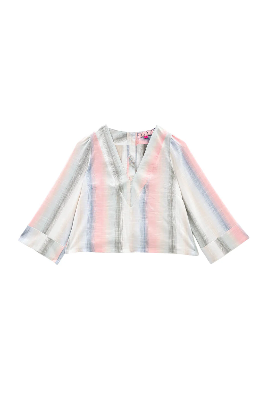 Deep V Mod Top - Lake Stripe - BURU
