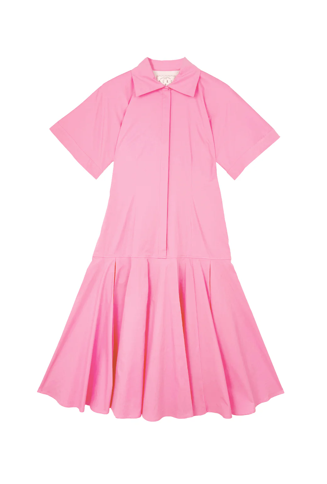 Drop Waist Day Gown - Bubblegum - BURU