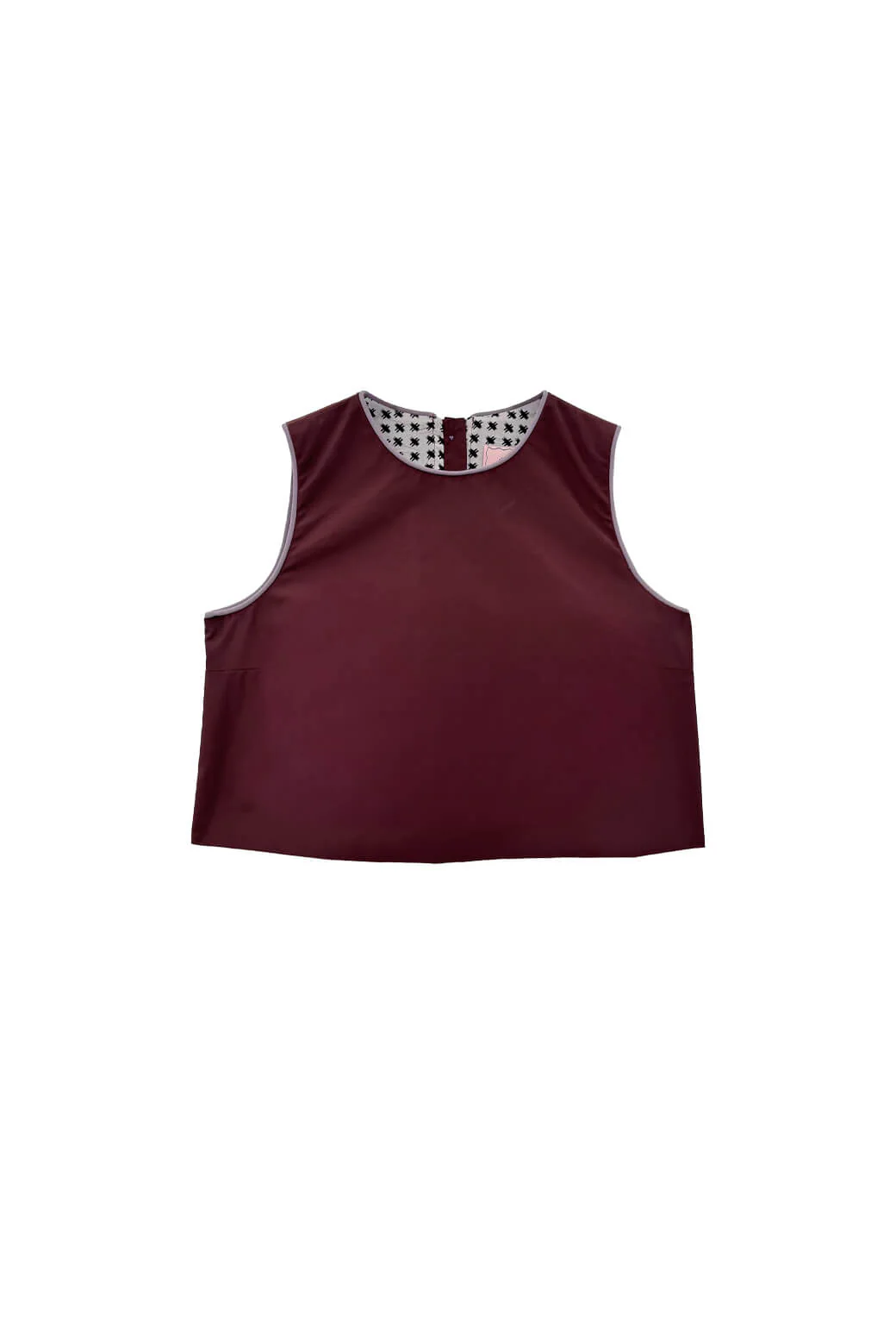 Audrey Top - Chocolate Taffeta - BURU