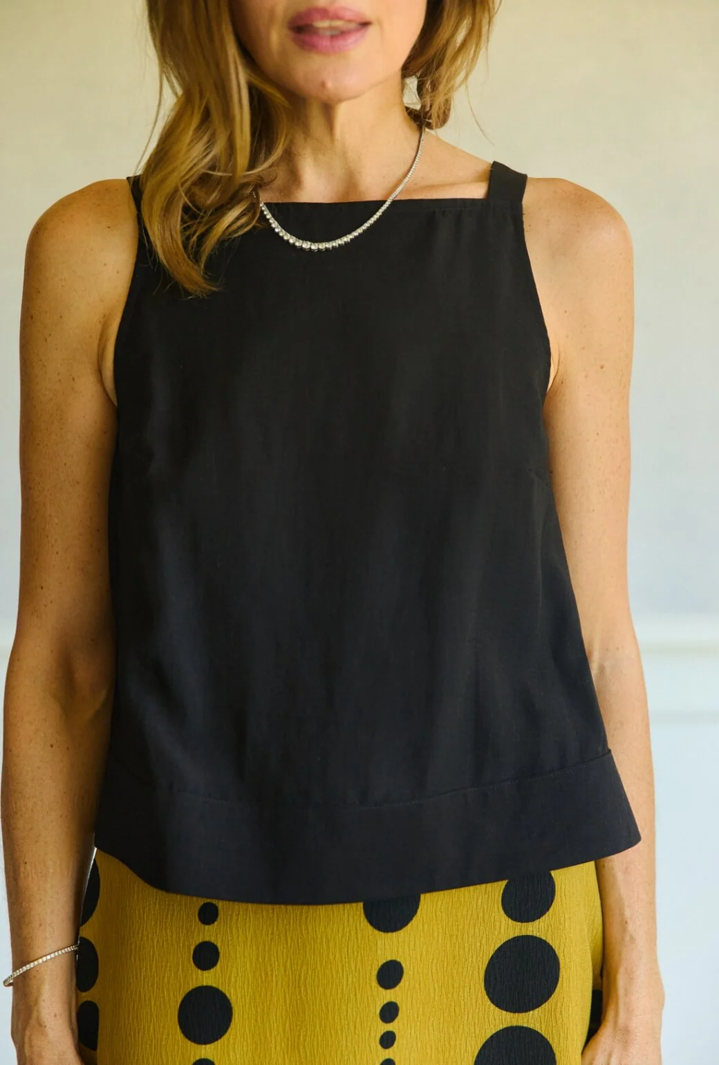 The Stokes Swing Top - Black Organza - BURU