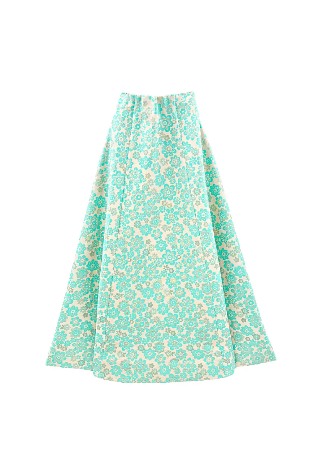 Guest Skirt - Aqua Brightline - BURU