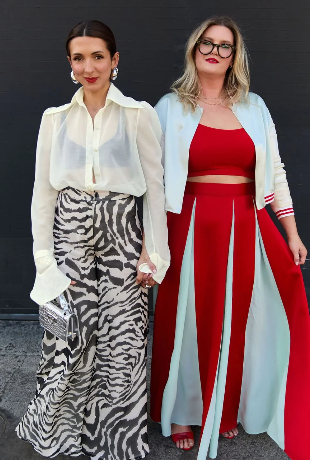 Buru x India The Wendy Darling Wide Leg - Zebra - BURU