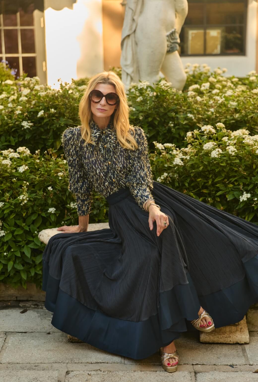 Lucinda Skirt - Midnight - BURU