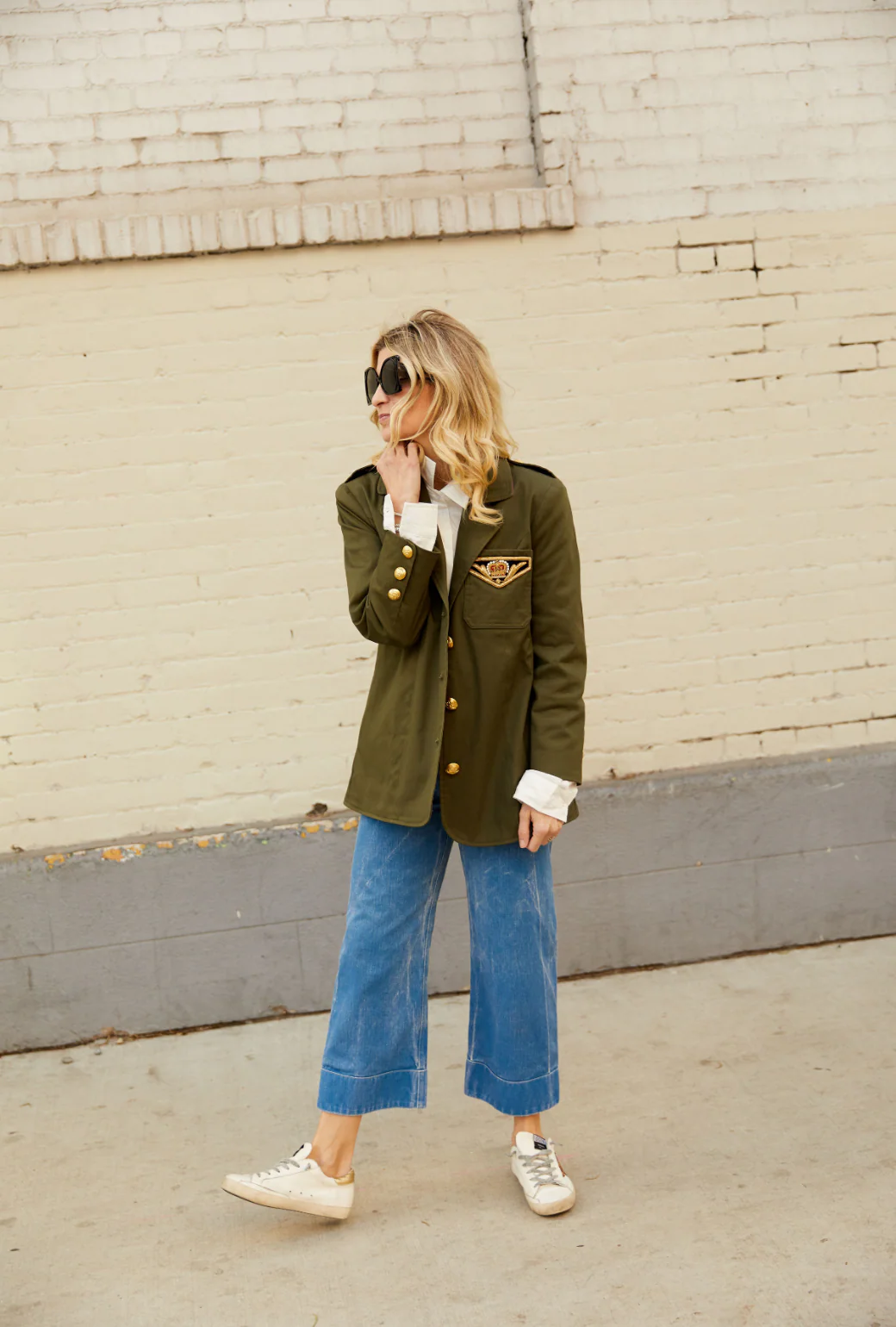 The Military Blazer - Olive Green - BURU