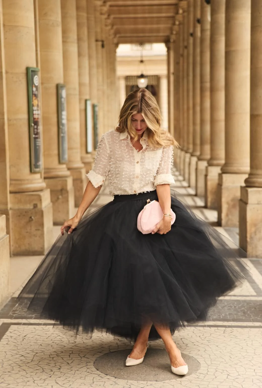 Buru x Anna Kloots The Party Tutu - Black Tulle - BURU