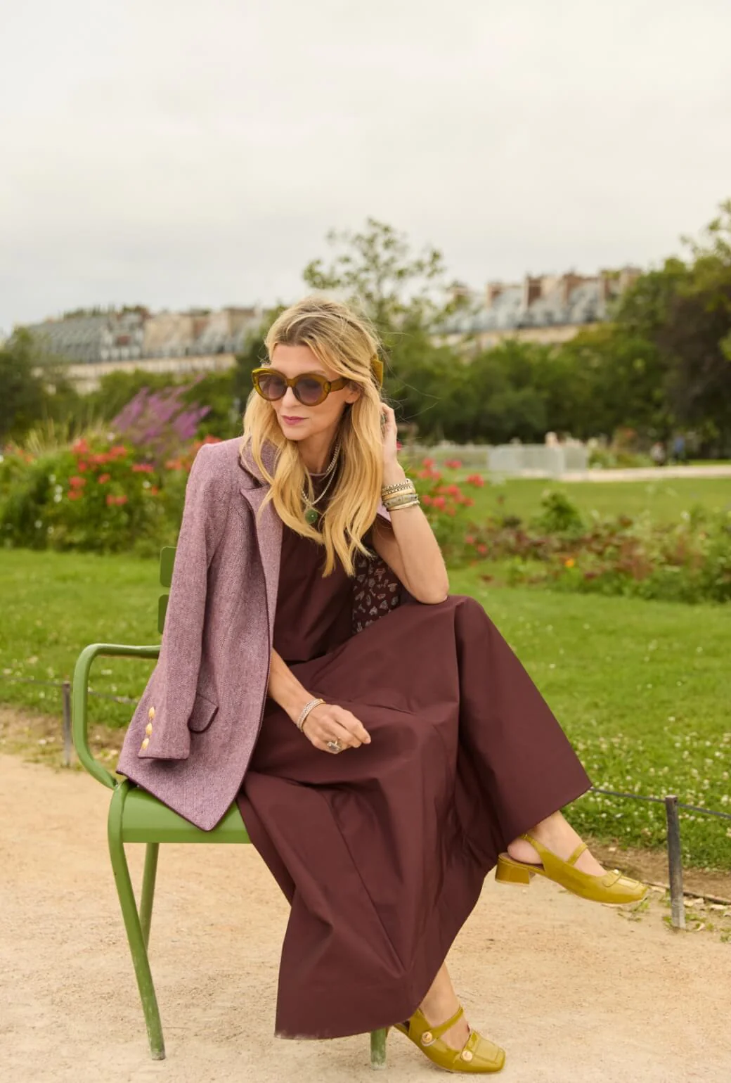 Guest Skirt - Chocolate Taffeta - BURU