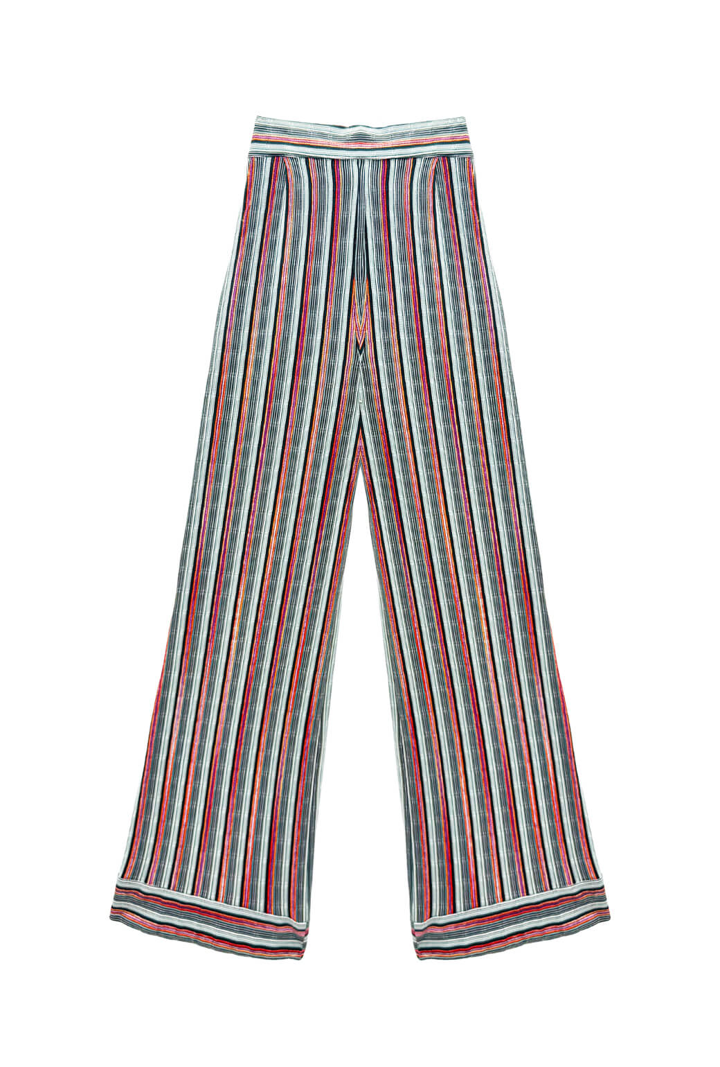 Hepburn High Rise Trousers - 70's Stripe - BURU